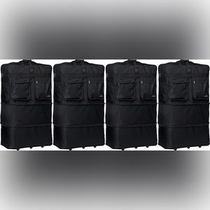 Travel with Ease: Expandable Rolling Duffle Bags with 6 Wheels - 40”